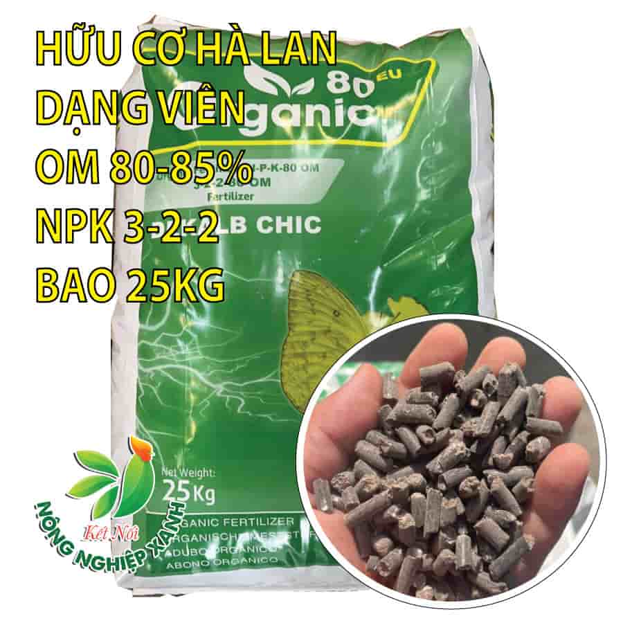 Phân Hữu Cơ Hà Lan Viên Nở 80 OM