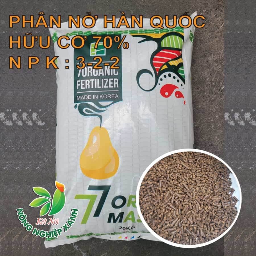Phân Hữu Cơ Viên Nở Hàn Quốc
