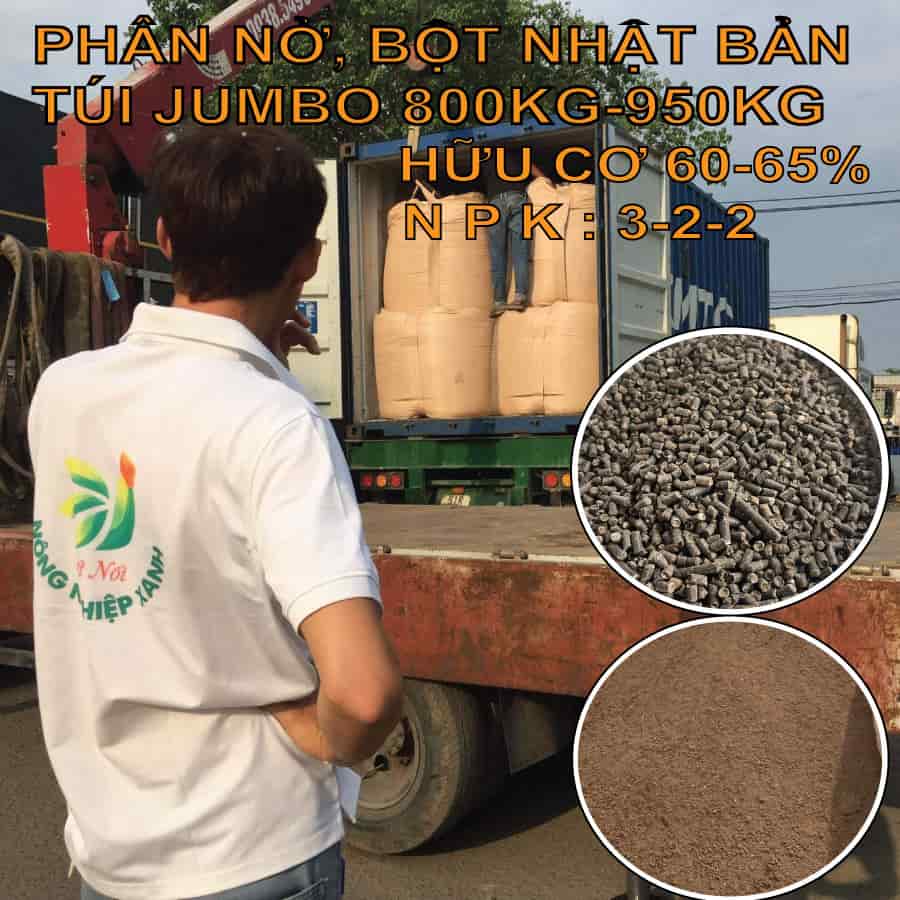 Phân Hữu Cơ Nhật Dạng Bột, Viên Túi Jumbo