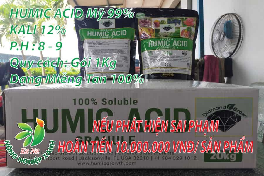 HUMIC ACID MỸ DẠNG HẠT MIỄNG CAM KẾT CHÍNH HÃNG 100%, HOÀN TIỀN 10 TRIỆU VNĐ NẾU PHÁT HIỆN SAI PHẠM